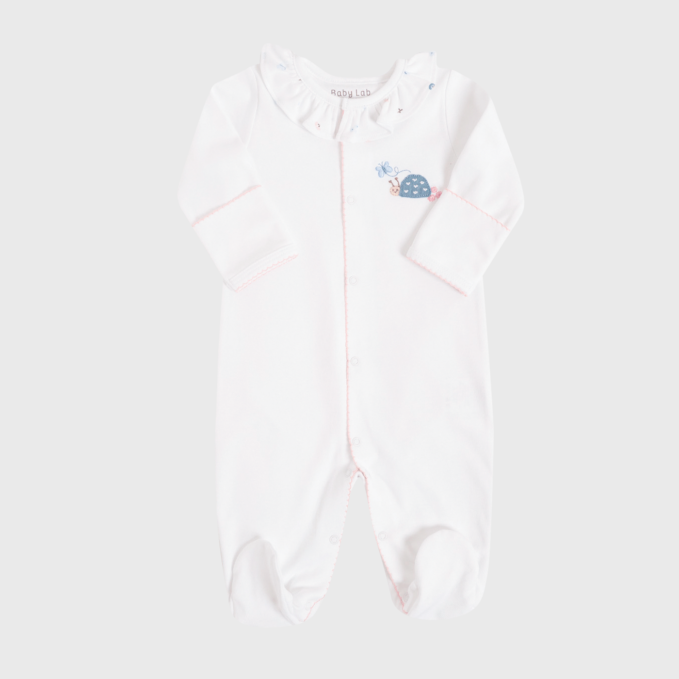 Enterizo Pima Bobos Dots In Love Blanco