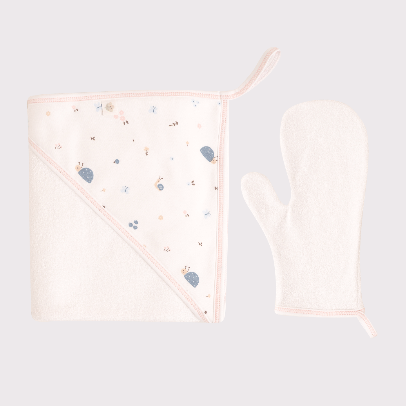 Toalla Rn + Manopla Dots In Love