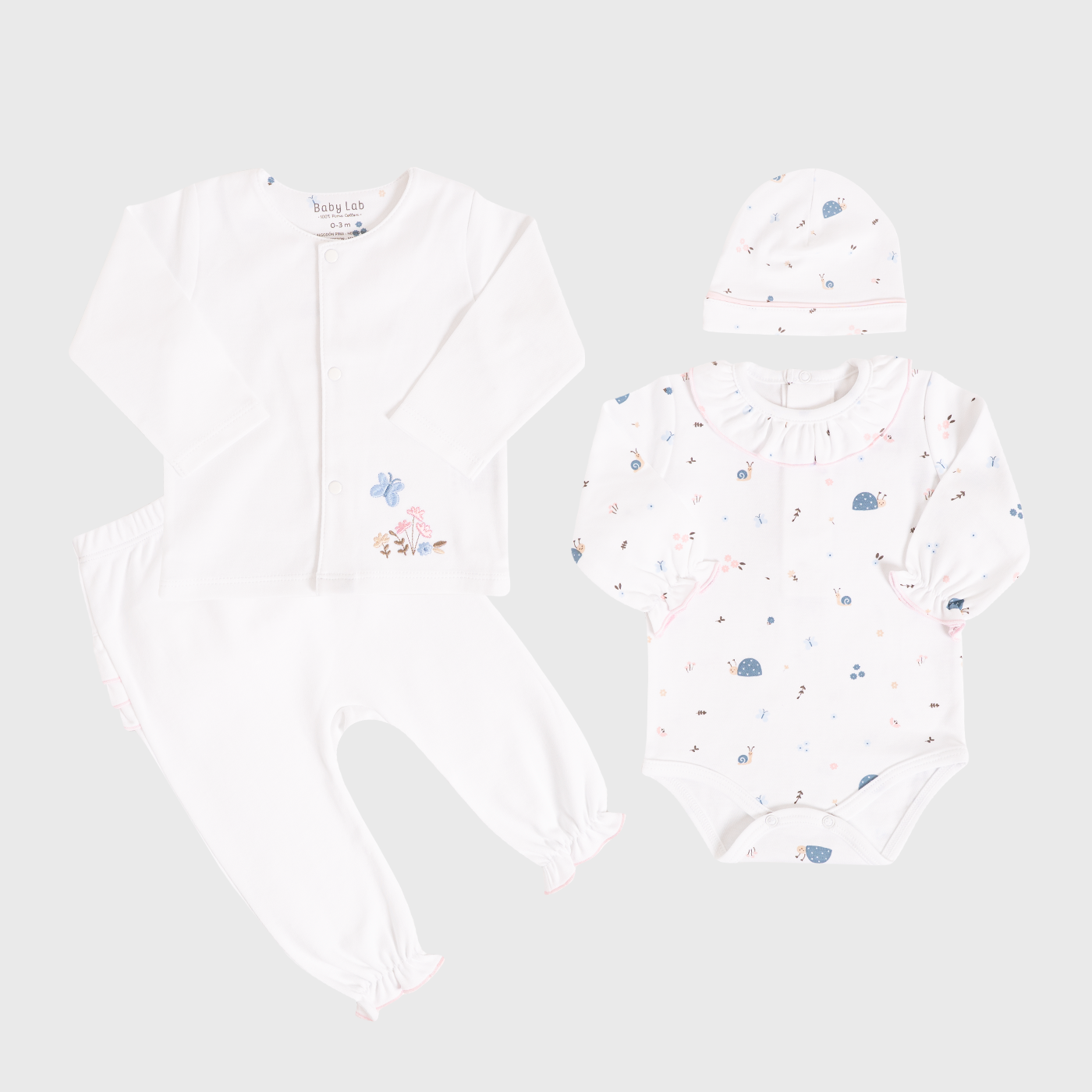 Set de 4 piezas Pima Dots In Love