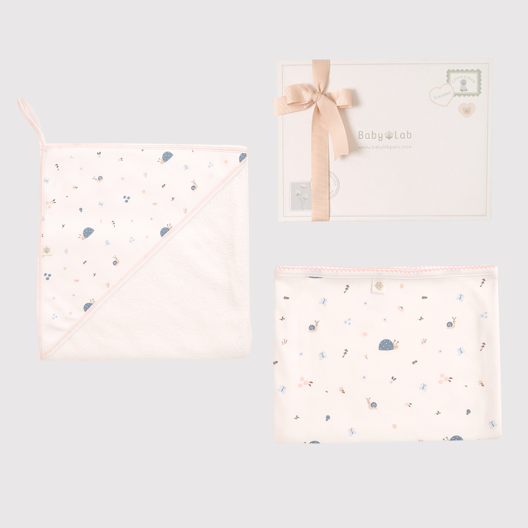 Pack Toalla + Manta Dots In Love