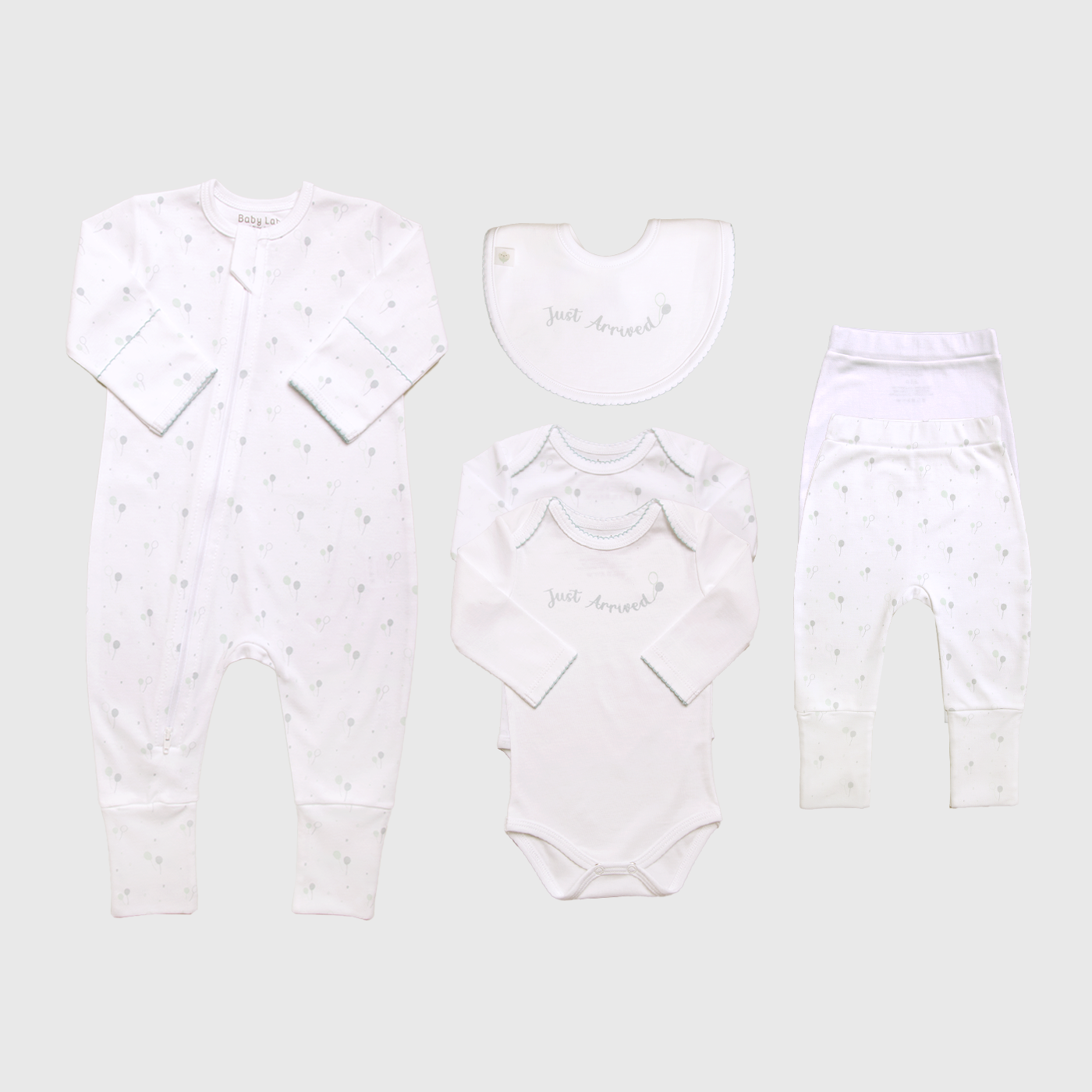 Set Essencial Classic Ballons Celeste