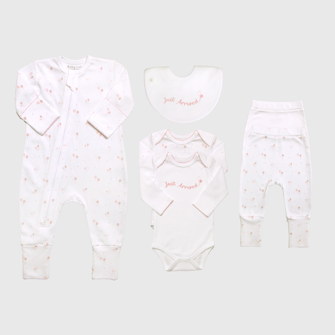 Set Essencial Classic Ballons Rosa